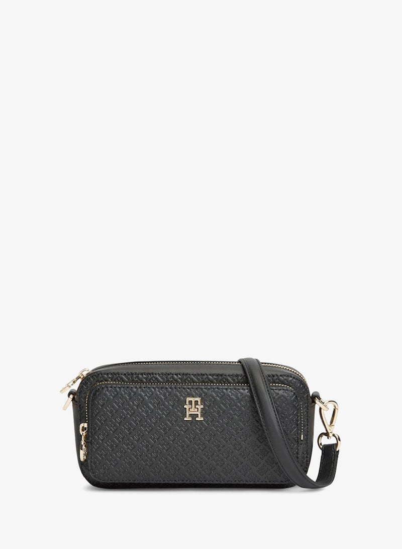 TOMMY HILFIGER TH Monogram Crossbody Camera Bag - Image 1